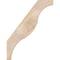 Ekena Millwork 3 1/2"W x 28"D x 36"H Funston Smooth Knee Brace, Douglas Fir BRC04X28X36FST00SDF - alternate 3